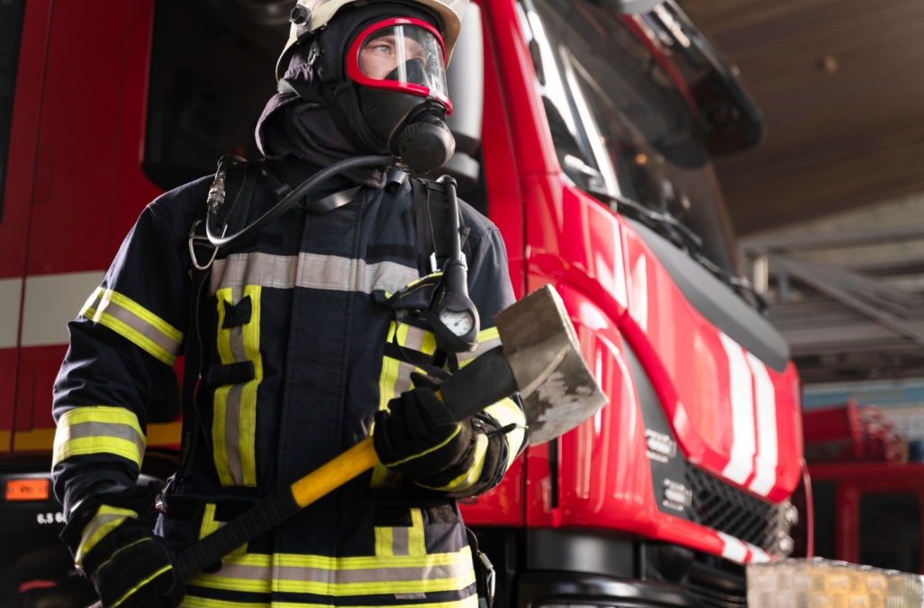 Szkolenie podstawowe dla Strażaków Ratowników Ochotniczych Straży Pożarnych w KP PSP Gostyń w 2023 roku