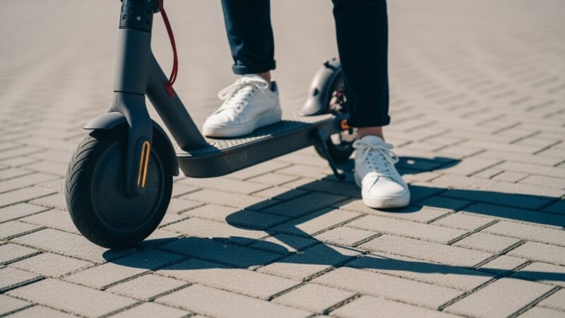 Zatrzymany za jazdę hulajnogą, mimo poszukiwań za pijackie prowadzenie