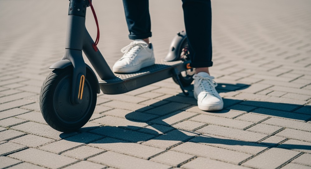 Zatrzymany za jazdę hulajnogą, mimo poszukiwań za pijackie prowadzenie