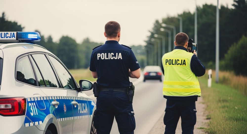 Pijany kierowca wjechał w garaż, jego auto zapaliło się w środku