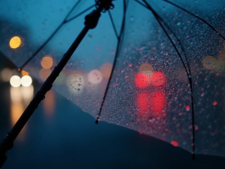 Burze nad Wielkopolską: Uważaj na silne opady i porywy wiatru!