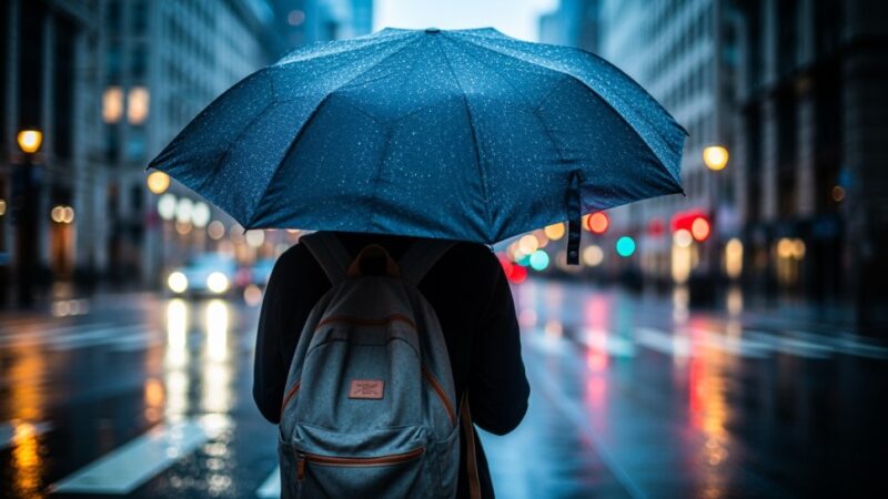Burze nad Wielkopolską: przygotuj się na silne opady i porywy wiatru!