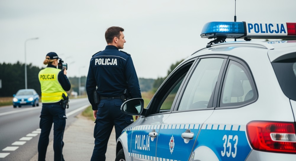 Pijany kierowca dachował na skrzyżowaniu z 2,2 promila alkoholu w organizmie