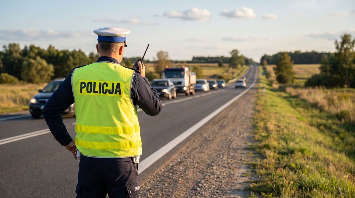 Kierowca z Borku Wielkopolskiego pędził 196 km/h w strefie 90 km/h